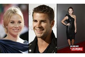  Christina Aplegate, Liam Hemsworth et Miley Cyrus.