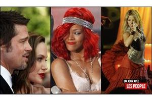  Brad Pitt, Rihanna, Shakira