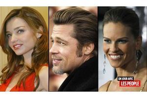  Miranda Kerr, Brad Pitt et Hilary Swank