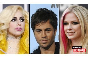  Lady GaGa, Enrique Iglesias et Avril Lavigne