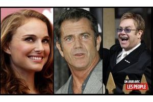  Natalie Portman, Elton John, Mel Gibson