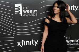 Kim Kardashian aux Webby Awards à New York, le 16 mai 2016.