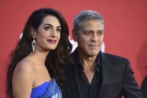 Amal et George Clooney en octobre 2017