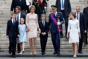 La famille royale belge célèbre la fête nationale 