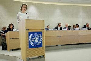 Mathilde, "atout charme de la Belgique" aux Nations Unies