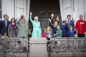 Anniversaire en famille pour la reine Margrethe II à Marselisborg