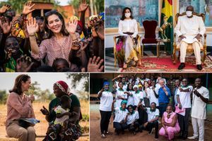 Mary, retour en photos sur son voyage surprise au Burkina Faso