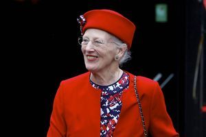La reine Margrethe II de Danemark le 1er juillet 2017