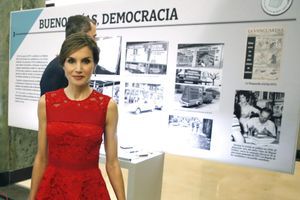 Letizia et Felipe fêtent les 40 ans du retour à la démocratie en Espagne