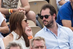 Le prince Félix et la princesse Claire, amoureux à Roland-Garros