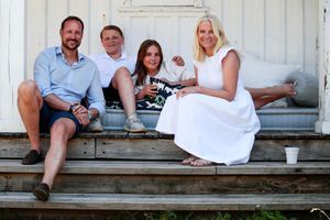 Les belles photos de vacances de Mette-Marit, Haakon et leurs enfants