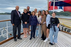Les belles photos des vacances de la famille royale de Norvège au complet
