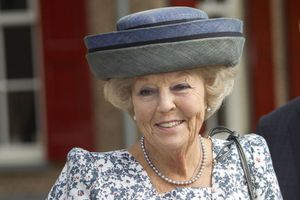 L'ex-reine Beatrix des Pays-Bas à Oldebroek, le 21 septembre 2016