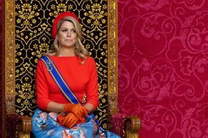 La reine Maxima des Pays-Bas lors du Prinsjesdag à La Haye, le 21 septembre 2021