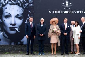 Maxima et Willem-Alexander de passage aux mythiques Studios Babelsberg