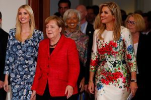 Maxima florale à Berlin avec Angela Merkel et Ivanka Trump