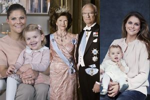 La famille royale de Suède se refait les portraits