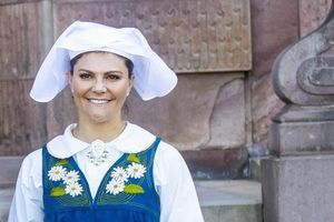 La princesse Victoria de Suède le 6 juin 2019, jour de la Fête nationale suédoise