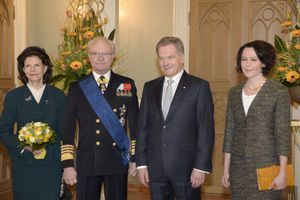 Le couple royal de Suède chez le voisin finlandais 