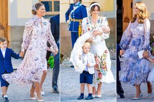 Victoria, Sofia, Madeleine, leurs looks au baptême du prince Julian