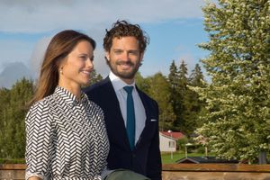 Le prince Carl Philip et la princesse Sofia le 27 août 2015 