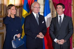 Carl XVI Gustaf à Paris, un second jour sans Silvia