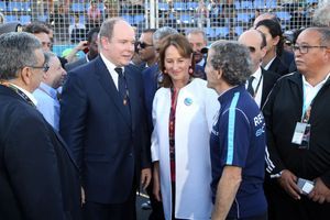 Albert II et Ségolène Royal plébiscitent la Formule E à Marrakech
