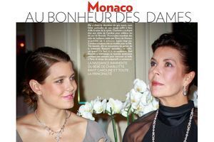 Vendredi 4 octobre, à l’hôtel Hermitage de Monte-Carlo. Charlotte et Caroline de Hanovre lancent la soirée anniversaire de l’Amade.