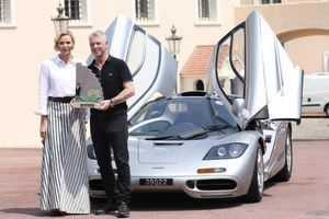 Charlène mobilisée pour le retour du concours "Elégance et automobile à Monte-Carlo"
