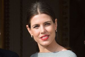 Charlotte Casiraghi au palais de Monaco, le 7 janvier 2015