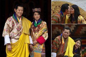 Au mariage du Roi dragon et de la belle Jetsun Pema, il y a 10 ans