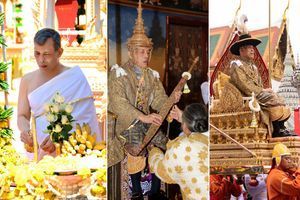 Couronnement du roi de Thaïlande: la première journée en 25 photos