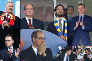 Euro 2016: quand rois et princes sont en tribunes