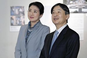 L’empereur Naruhito du Japon et sa femme l’impératrice Masako à Tokyo, le 10 février 2020 