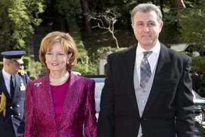 La princesse Margareta et le prince Radu de Roumanie.