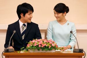 La princesse Mako et Kei Komuro en septembre 2017. 
