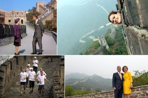 Quand les "Royals" arpentaient la Grande Muraille de Chine