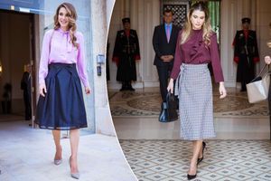 La reine Rania de Jordanie à Amman en novembre 2016