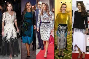 Royal style – Rania, superbe à l’étranger l’année de ses 45 ans