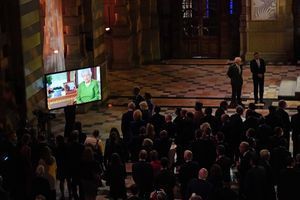 Les dirigeants ont écouté le discours d'Elizabeth II, à Glasgow. 