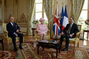 Elizabeth et François Hollande, rencontre à l'Elysée