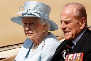 La reine Elizabeth II et le prince Philip le 17 juin 2017