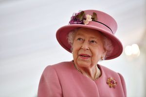 La reine Elizabeth II, le 15 octobre 2020