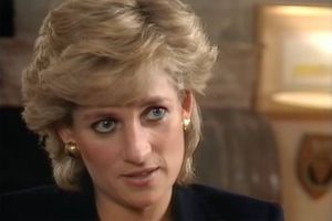 Lady Diana interviewée par Martin Bashir dans "Panorama" pour BBC en 1995.