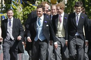 Harry et William invités d'un mariage très glamour 