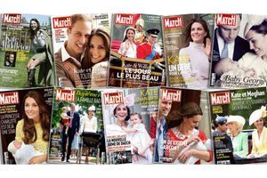 Kate Middleton en douze couvertures de Match