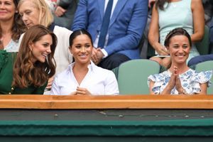Kate Middleton et Meghan Markle, duchesses de Wimbledon au côté de Pippa