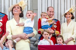 Kate Middleton, radieuse et tendre avec son petit Louis, star du Trooping the Colour