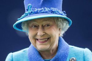 La reine Elizabeth II lors de la course de dimanche, à Ascot. 