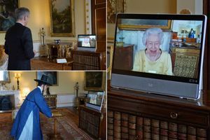 La reine Elizabeth II a repris ses engagements, virtuellement